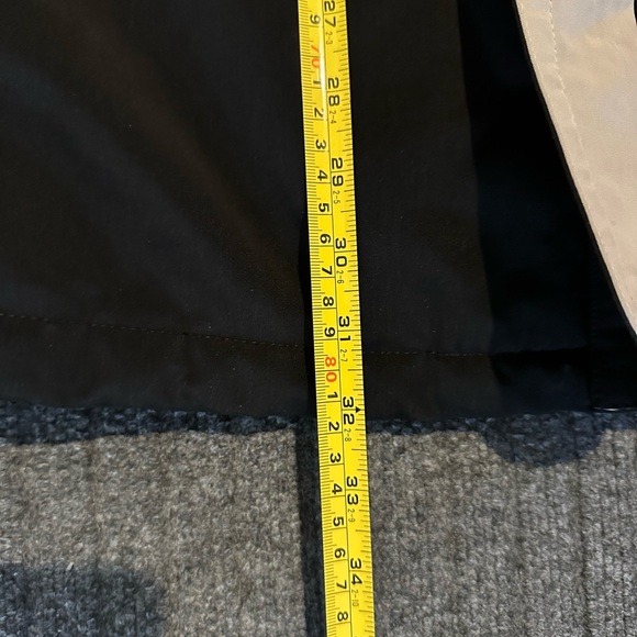 Black Raincoat/Windbreaker with Hood - Picture 5 of 13